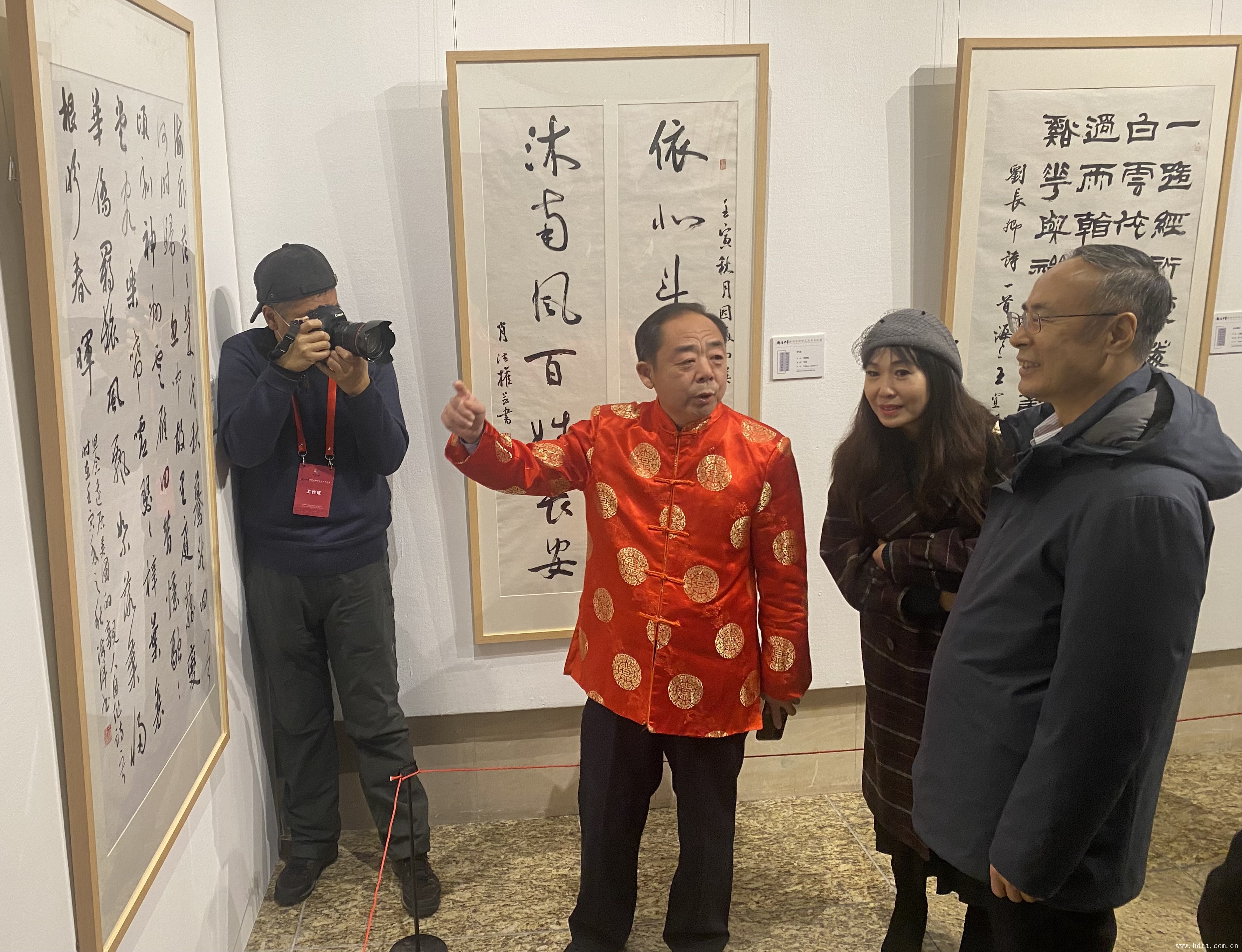 侨胞之家王海洋张孝华作品入选“第四届世界华侨华人书画展”