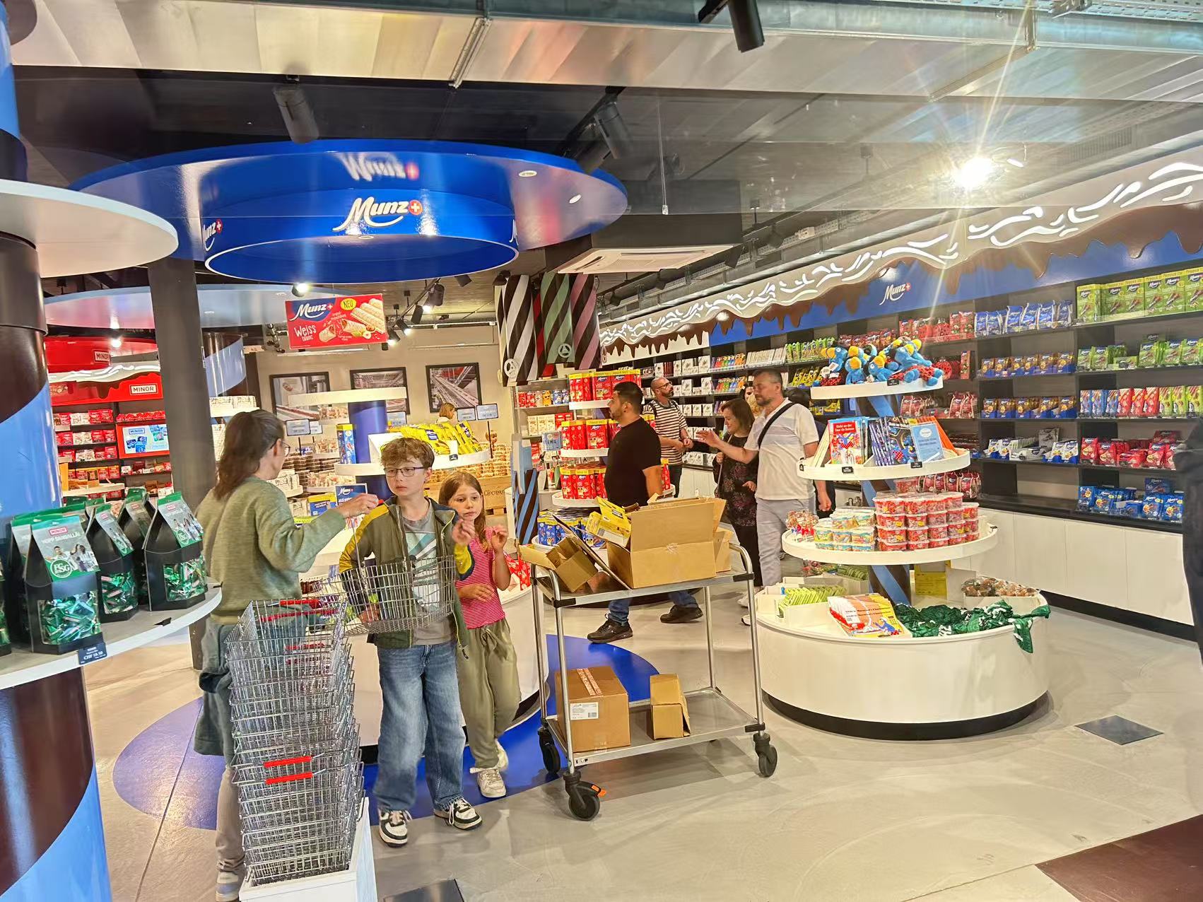 香甜的参观访问——走进瑞士巧克力厂